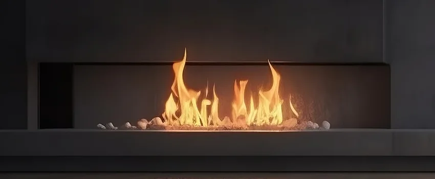 B-Vent Gas Fireplace Installation in Havelock, NC