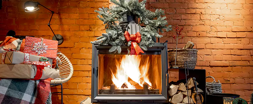 Travis Industries Linear Gas Fireplace Installation in Havelock, North Carolina