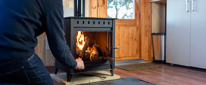 Open Hearth Wood Fireplace Installation in Havelock, NC