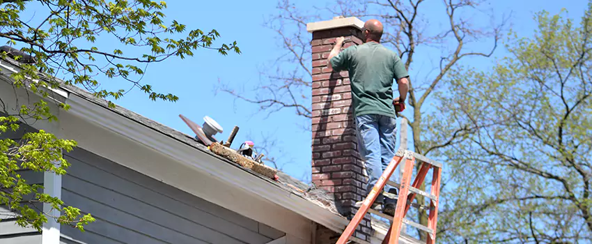 Vinyl and PVC Chimney Flashing Installation in Havelock, NC
