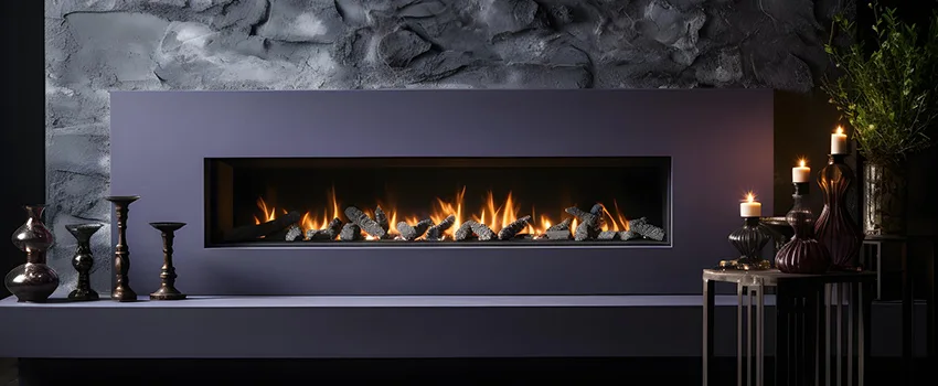 Ember Bed for Ventless Gas Fireplace in Havelock, NC