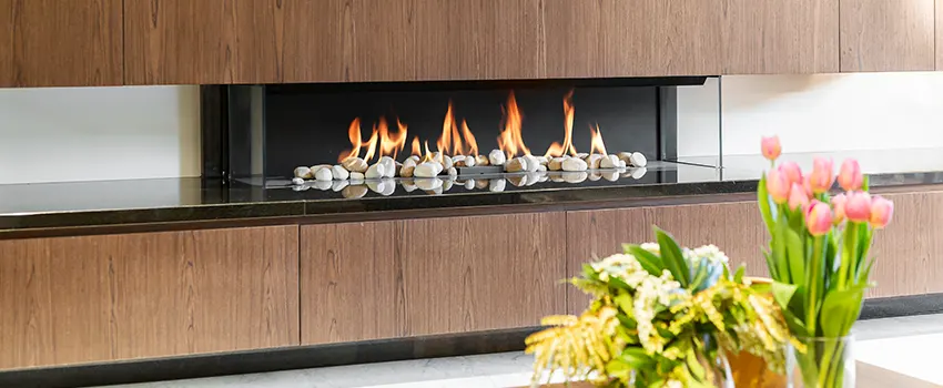 Double-height Fireplace Design Refurbishment in Havelock, North Carolina